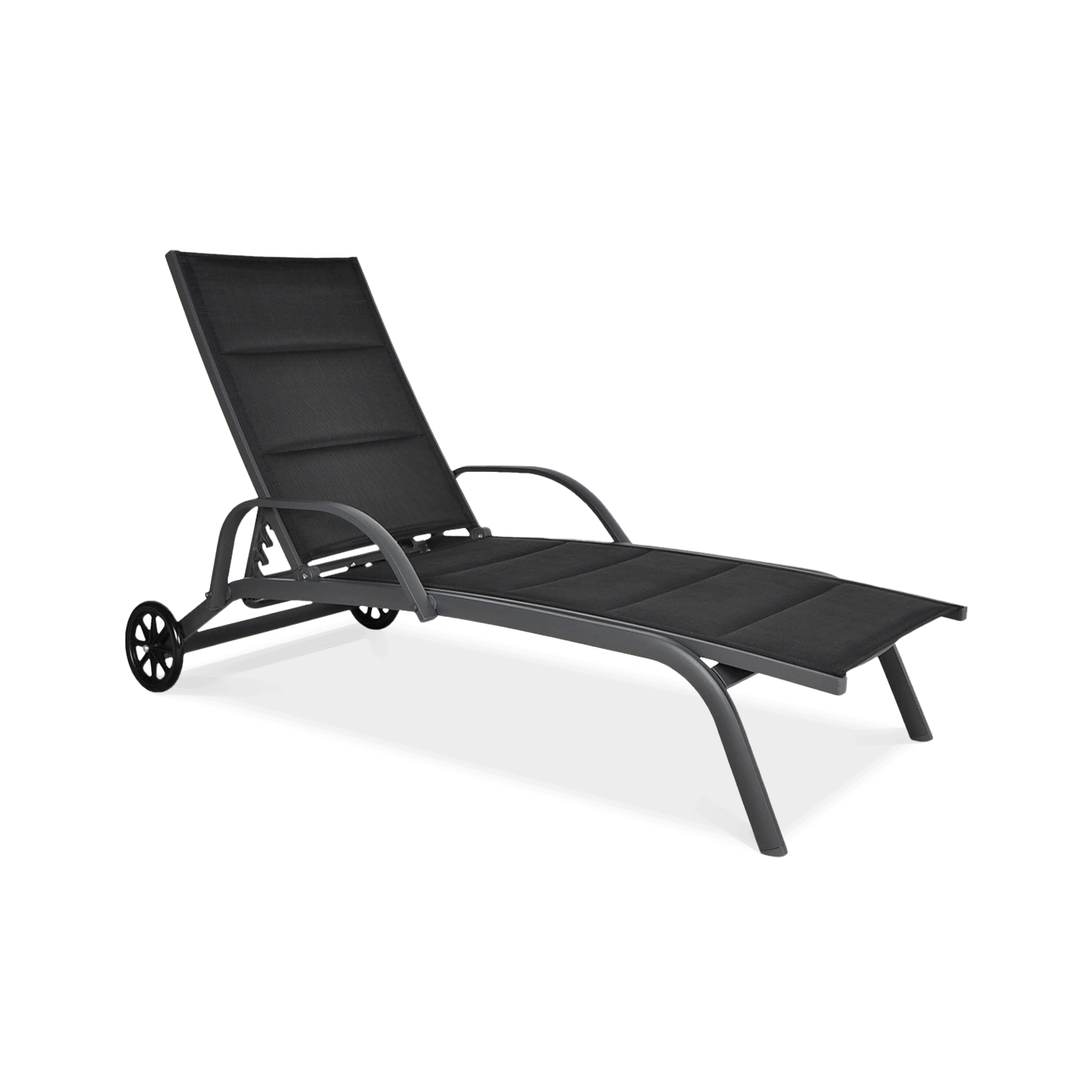 MAJORKA SUN LOUNGER BLACK