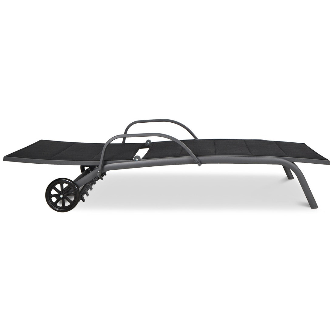 MAJORKA SUN LOUNGER BLACK