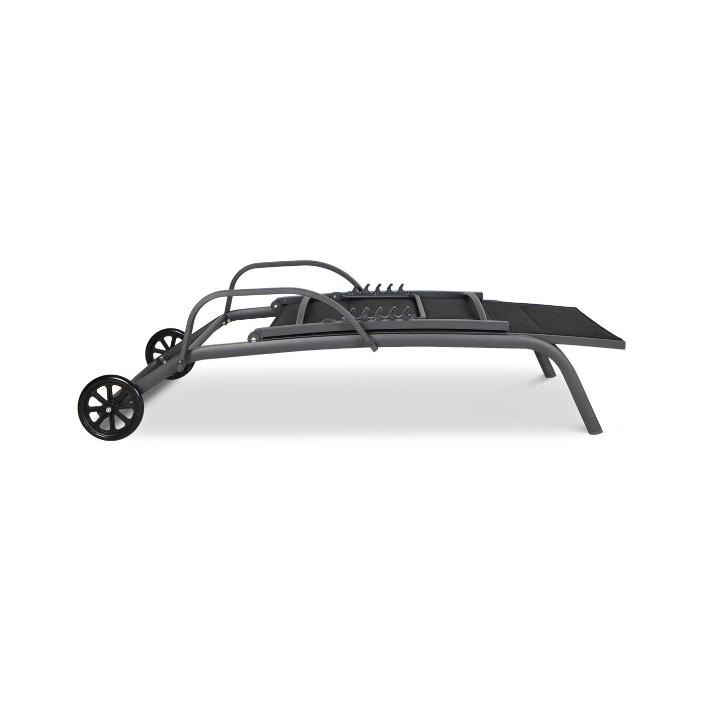MAJORKA SUN LOUNGER BLACK