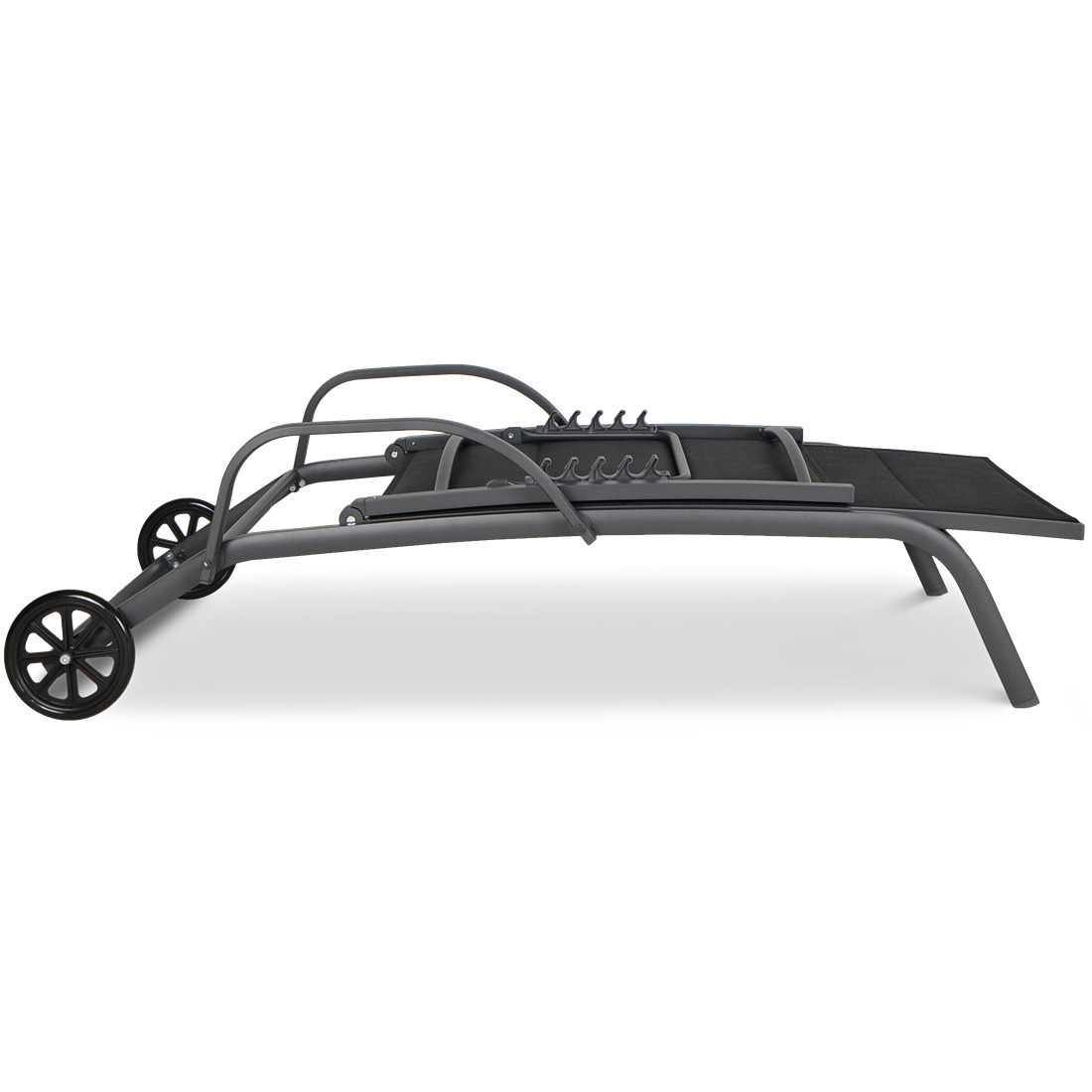 MAJORKA SUN LOUNGER BLACK