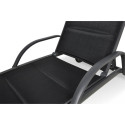 MAJORKA SUN LOUNGER BLACK
