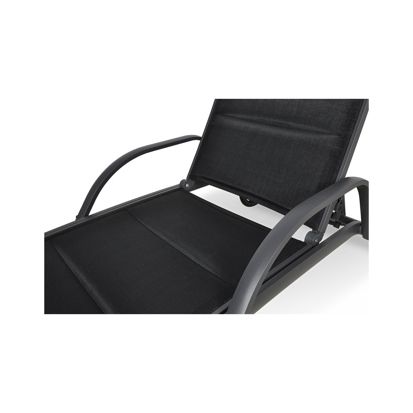 MAJORKA SUN LOUNGER BLACK