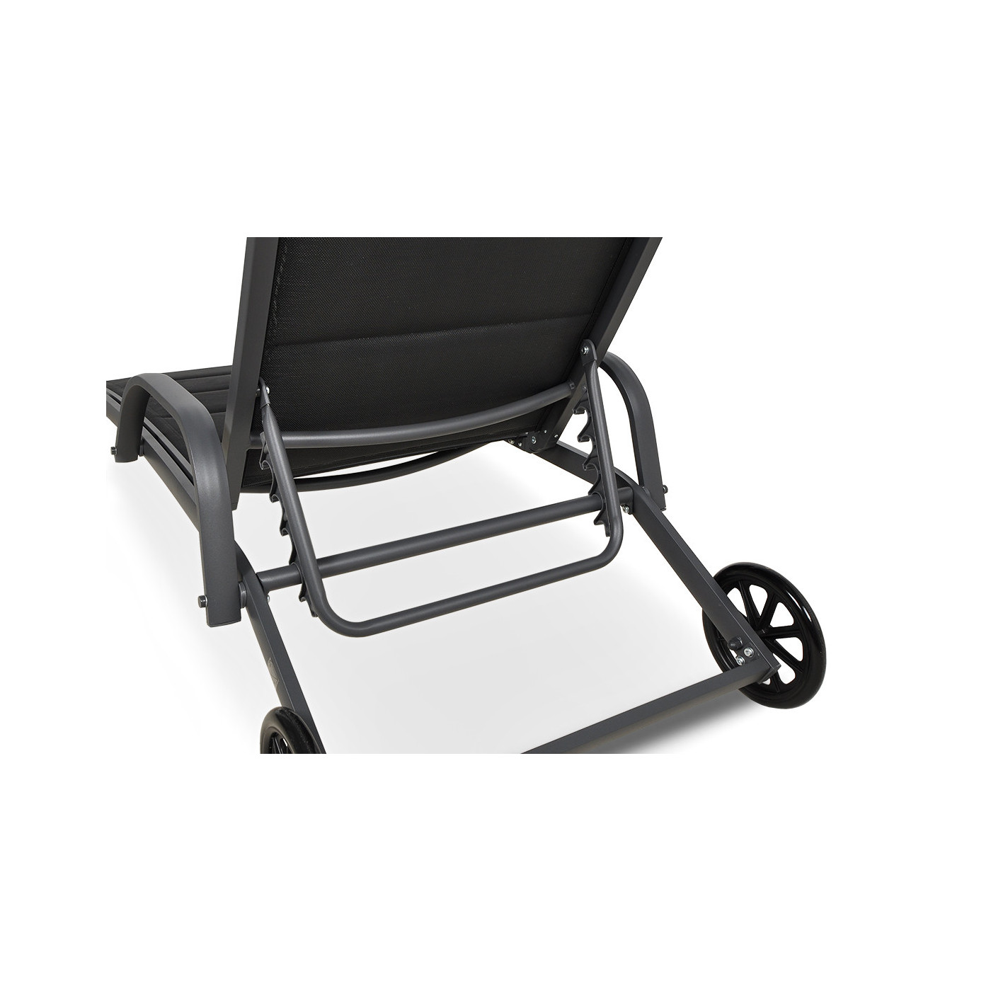 MAJORKA SUN LOUNGER BLACK