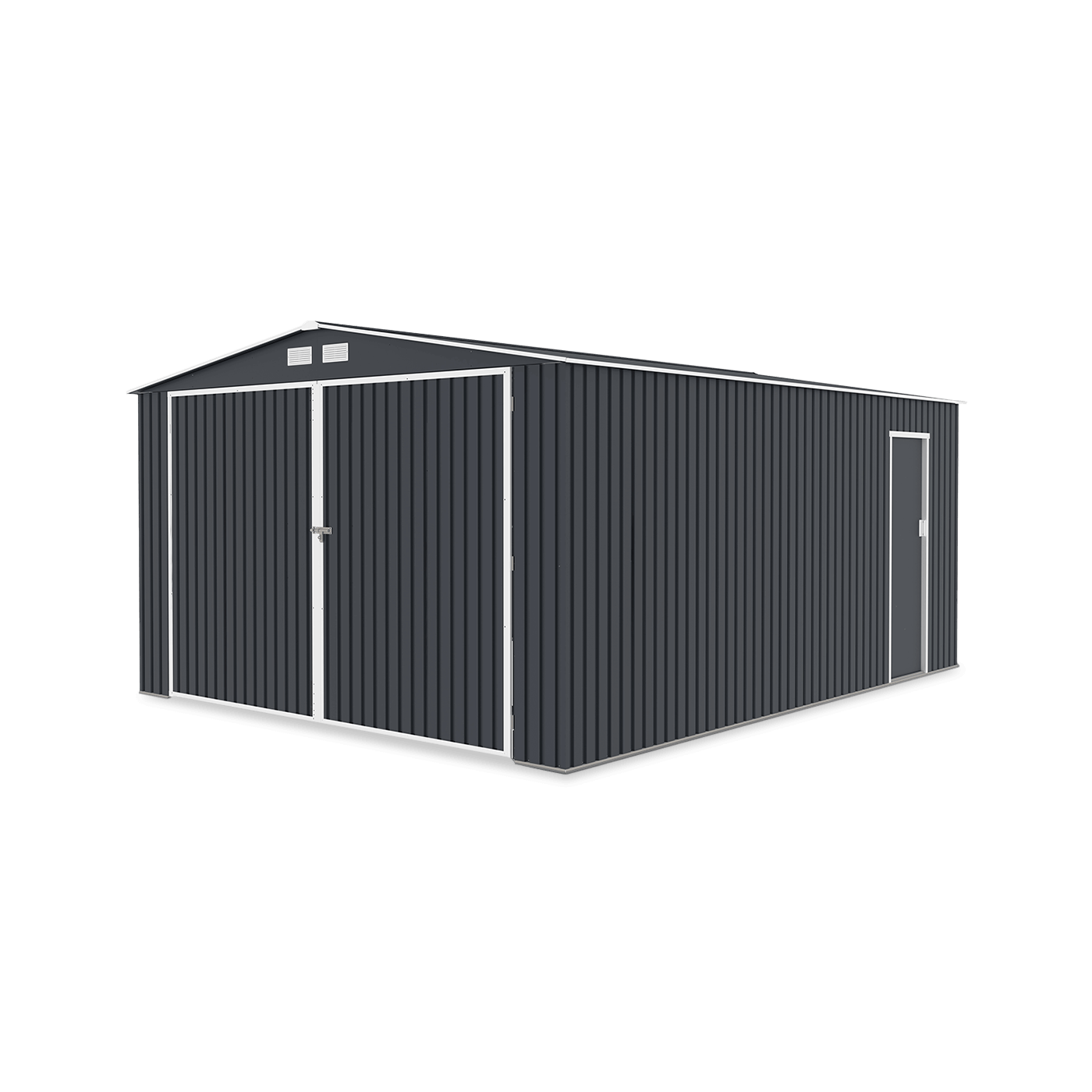 KINGSTON 380x480 METAL GARAGE COLD GREY