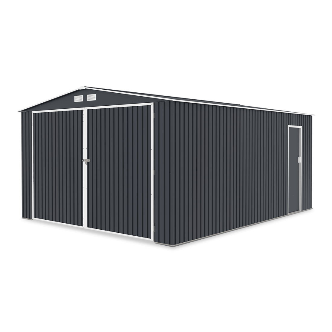 KINGSTON 380x480 GARAŻ METALOWY COLD GREY