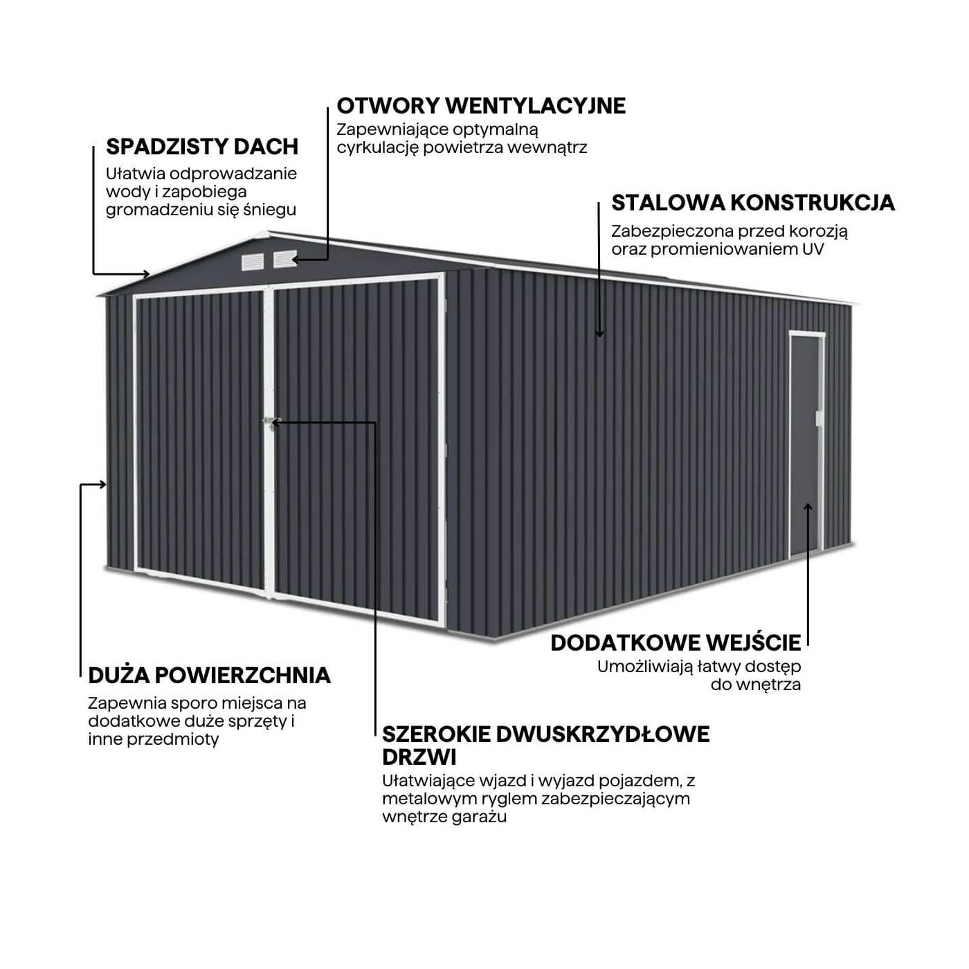 Grafika z detalami i cechami garażu Kingston 380x480 Cold Grey Hardmaister