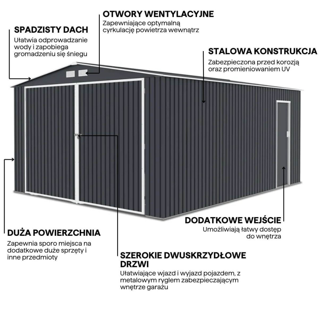 Grafika z detalami i cechami garażu Kingston 380x480 Cold Grey Hardmaister