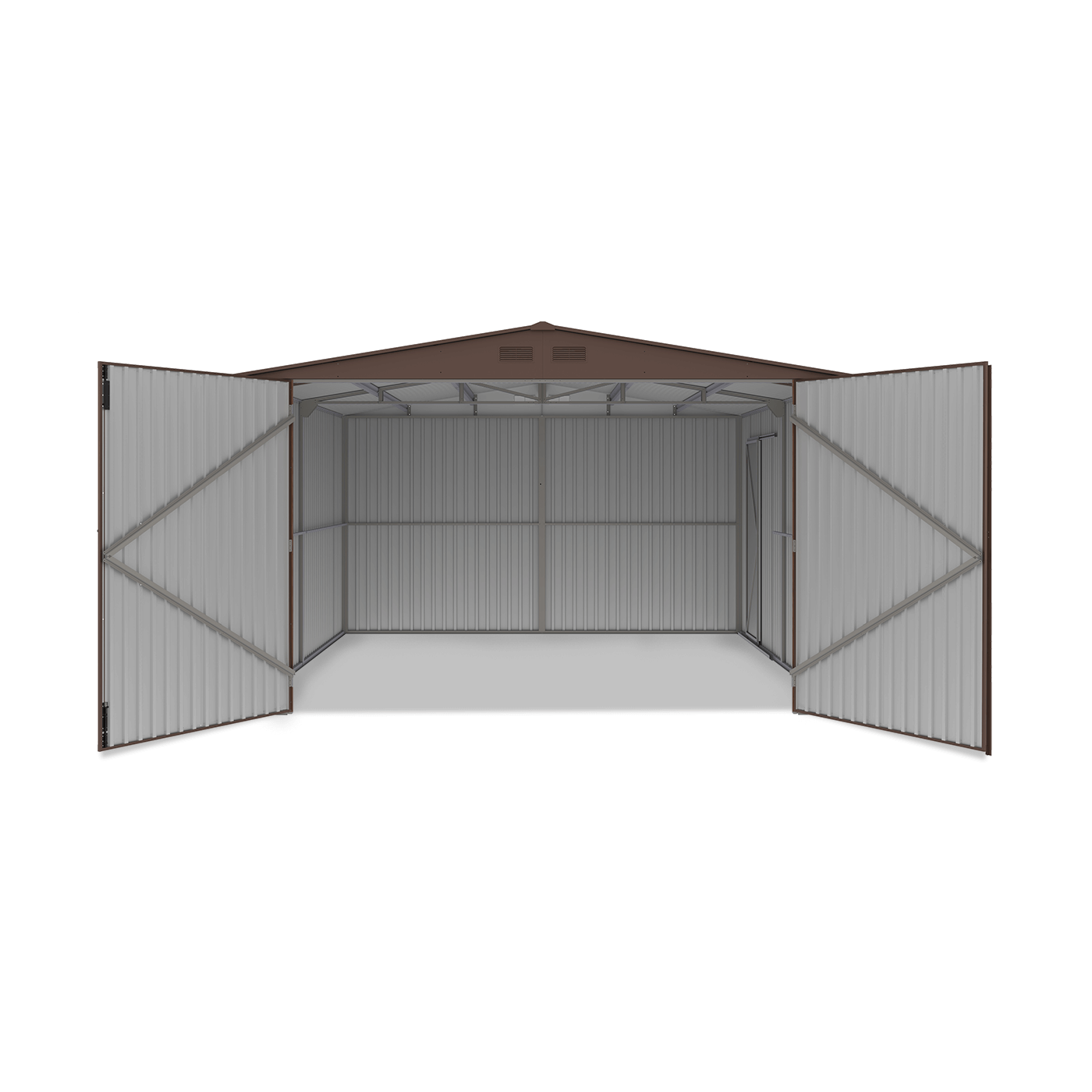 Wnętrze garażu Kingston 380x480cm Walnut Hardmaister