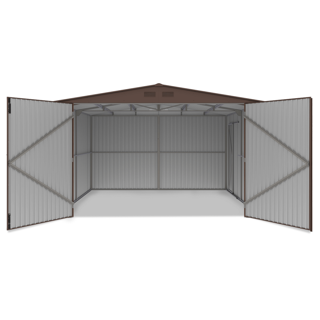 Wnętrze garażu Kingston 380x480cm Walnut Hardmaister