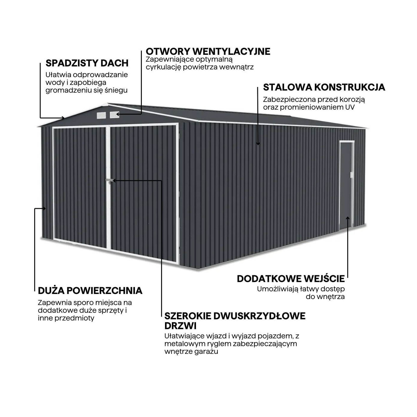 Grafika z detalami i cechami garażu Kingston 380x540 Cold Grey Hardmaister