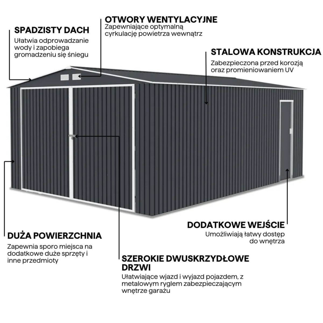 Grafika z detalami i cechami garażu Kingston 380x540 Cold Grey Hardmaister