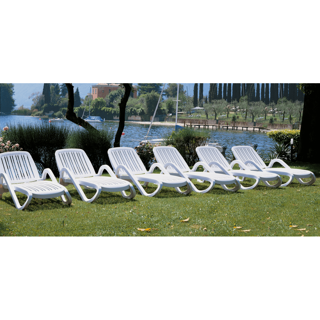 EDEN DECK CHAIR BIANCO