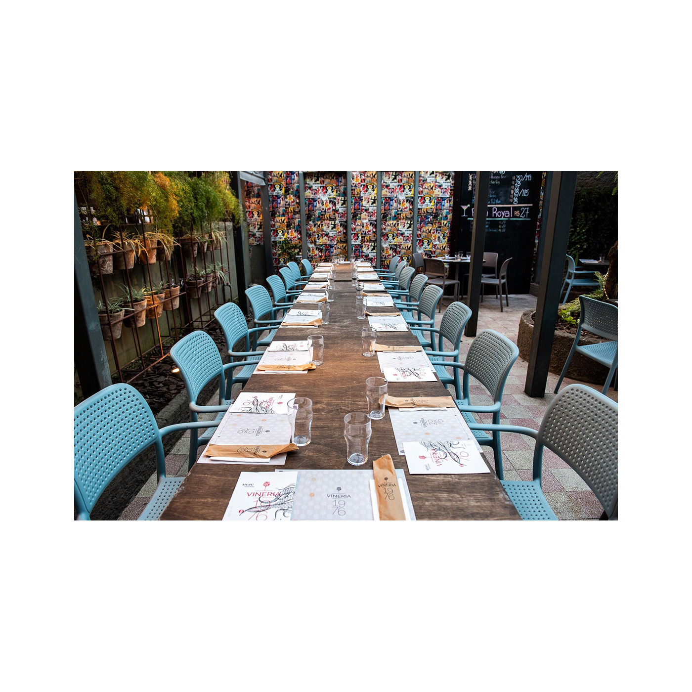 Krzesło ogrodowe Nardi Bora w kolorze tortora