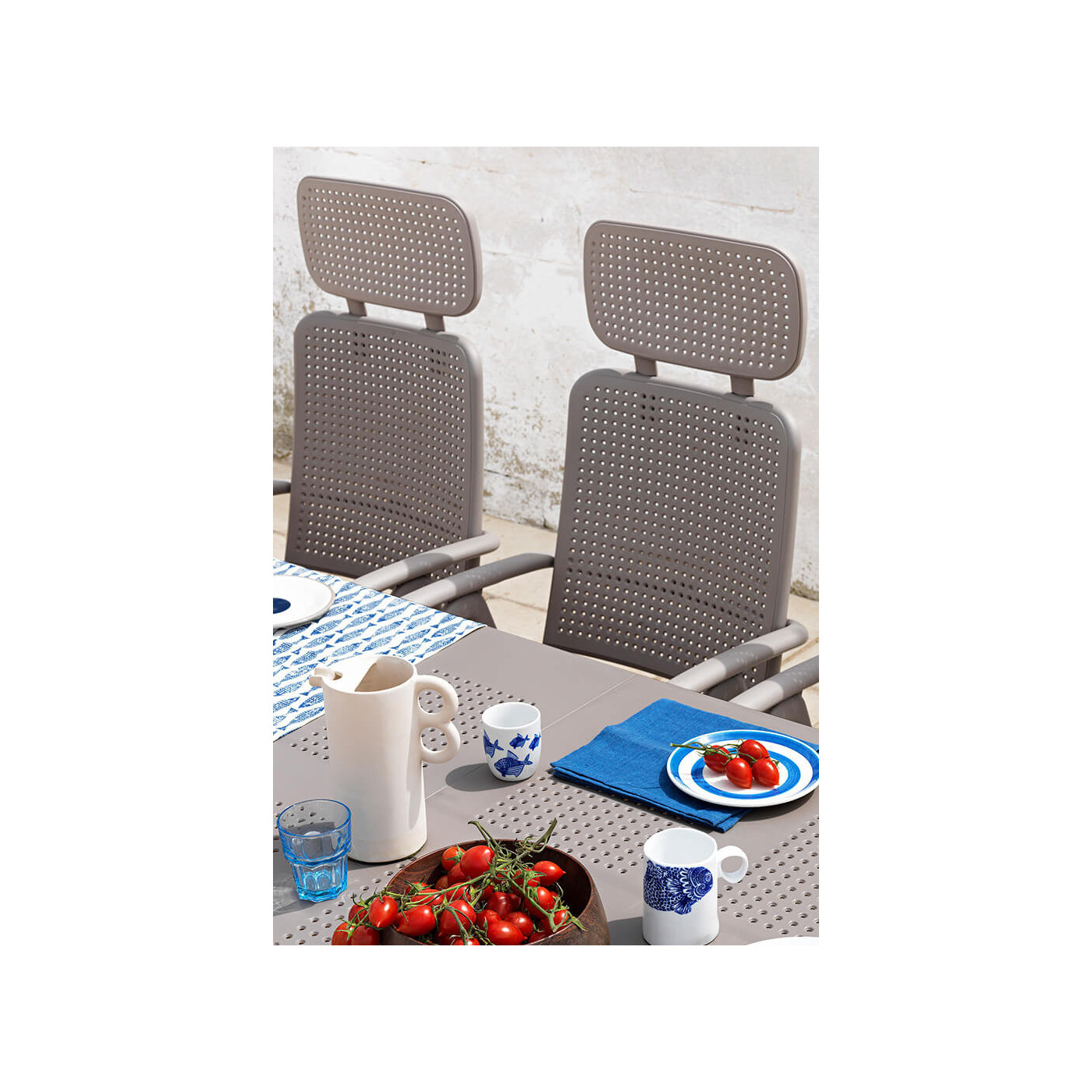 LIBECCIO 160-210 TORTORA TABLE TORTORA