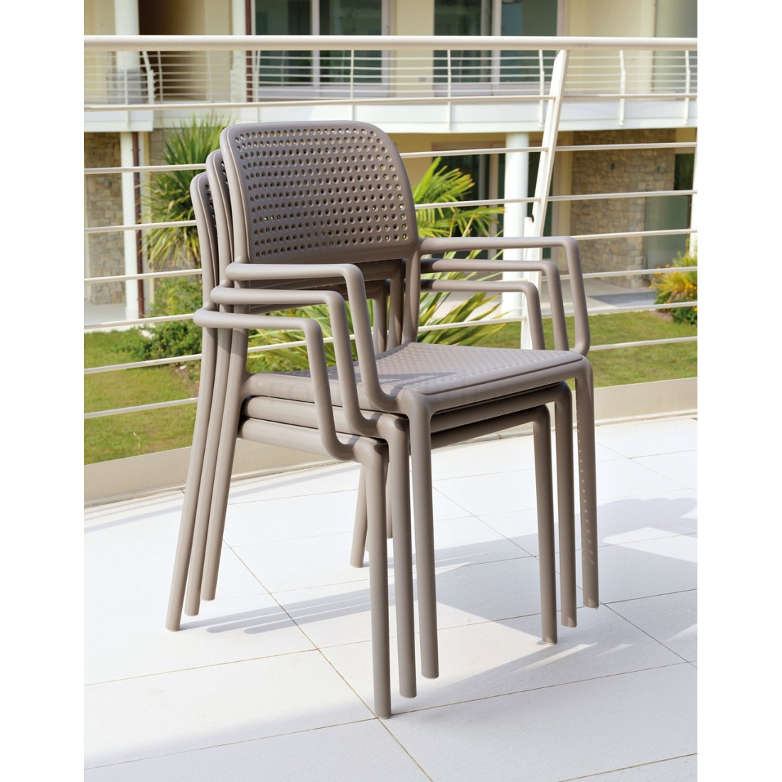 BORA/LIBECCIO 6+1 TORTORA SET