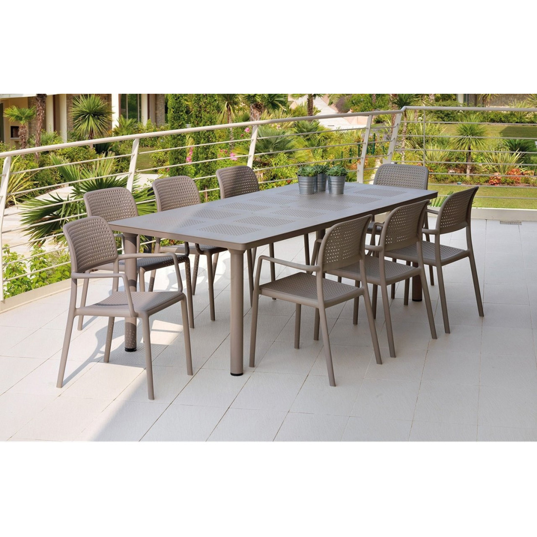 BORA/LIBECCIO 6+1 ZESTAW TORTORA