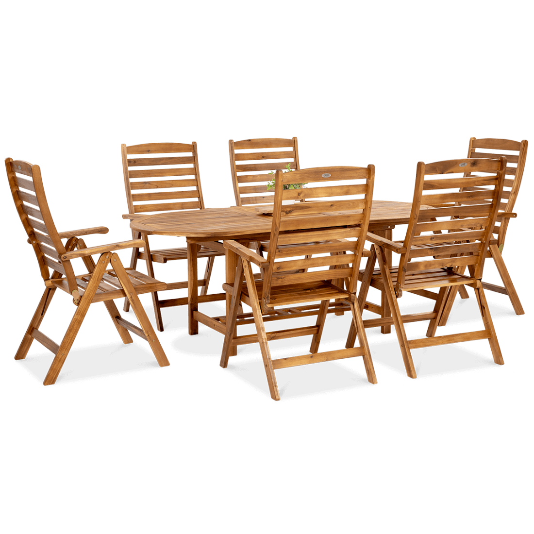 Zestaw mebli ogrodowych drewnianych AK-190SR511K