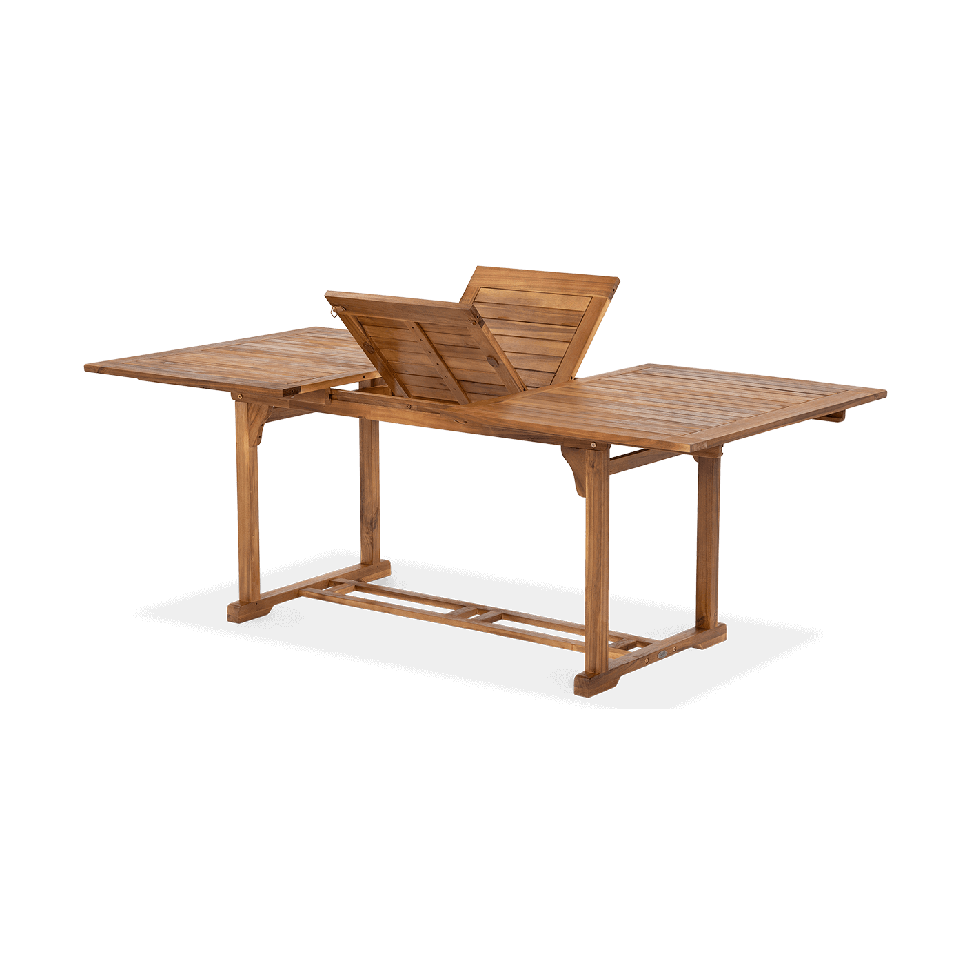 Stół wyposażony w bardzo wygodny system składania/rozkładania