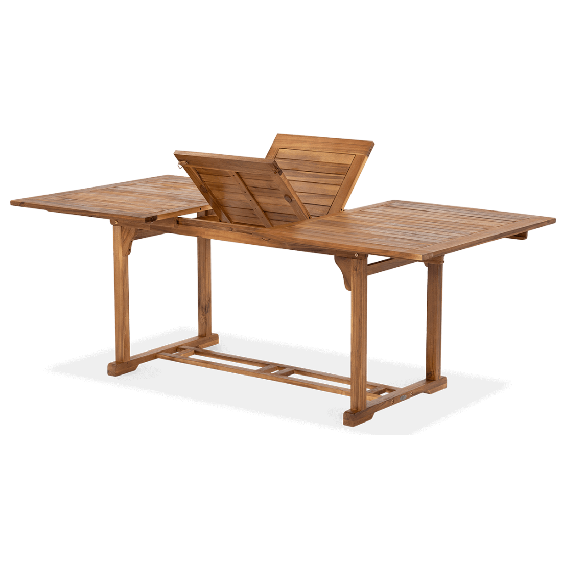 Stół wyposażony w bardzo wygodny system składania/rozkładania