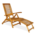 AKADIA SUN DECK CHAIR ACACIA WOOD