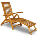 AKADIA SUN DECK CHAIR ACACIA WOOD