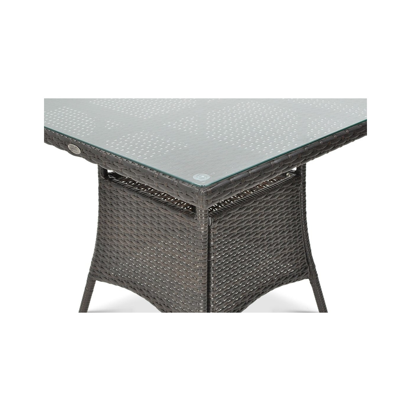 LUGO 80 MIXED BROWN TABLE