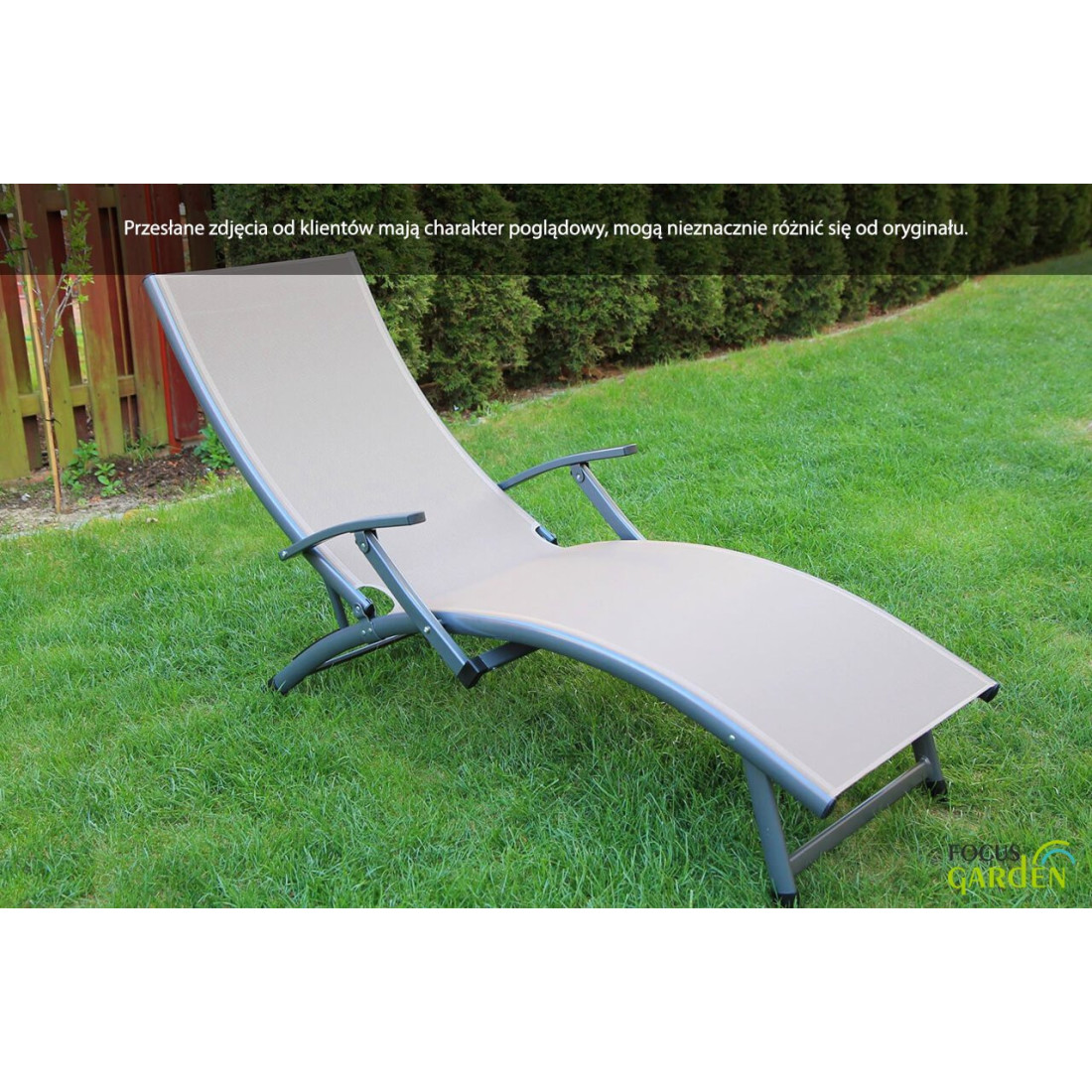 RELAX DECK CHAIR BLACK