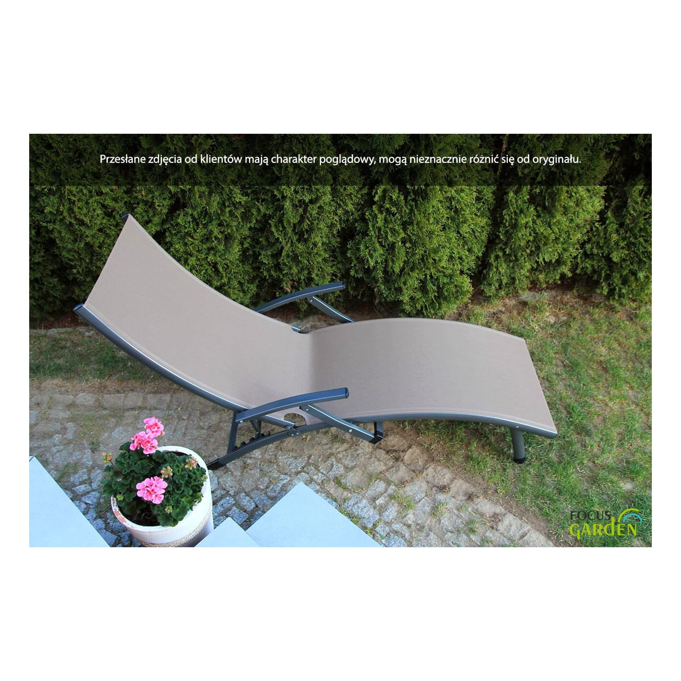 RELAX DECK CHAIR TAUPE