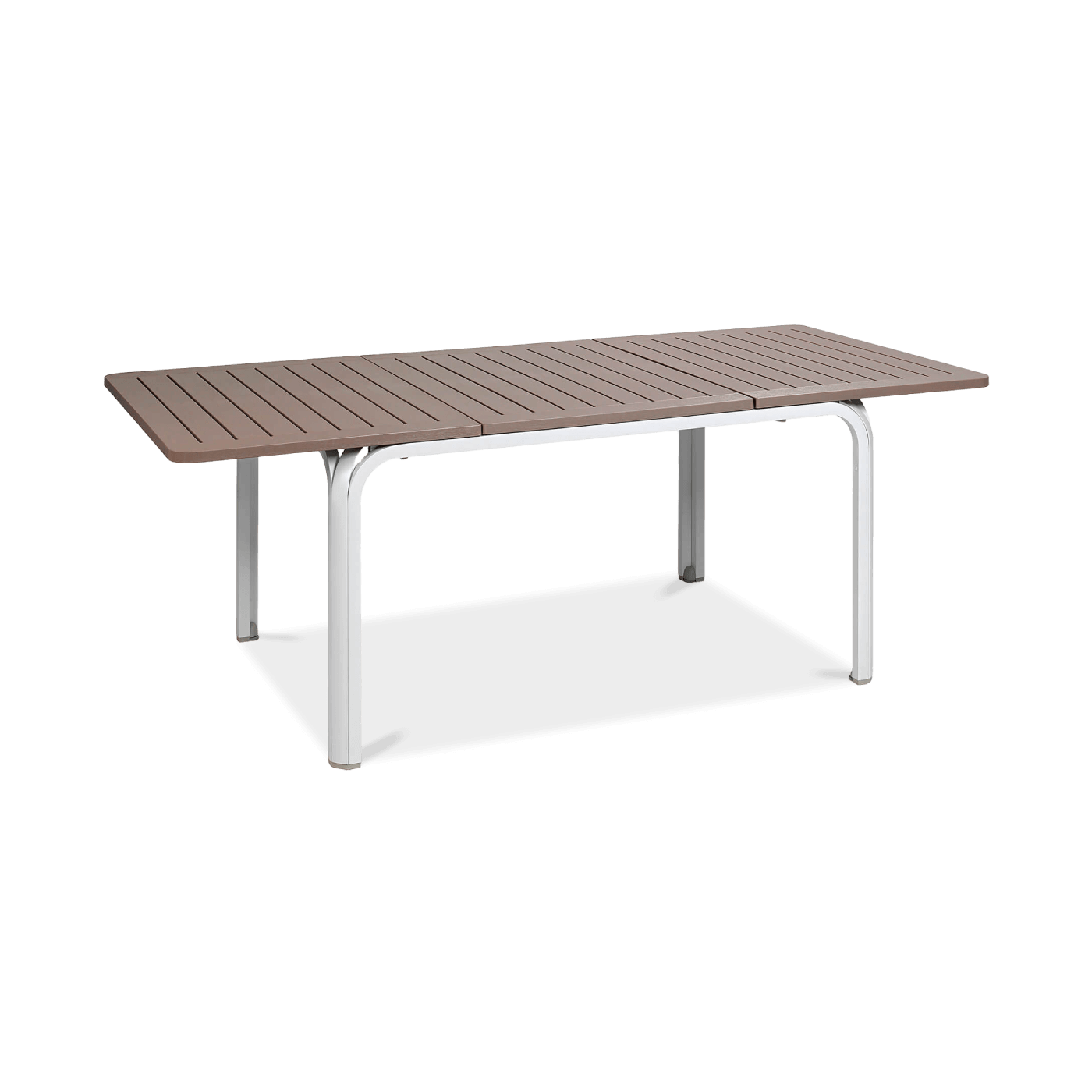 ALLORO 140-210 WHITE TORTORA TABLE