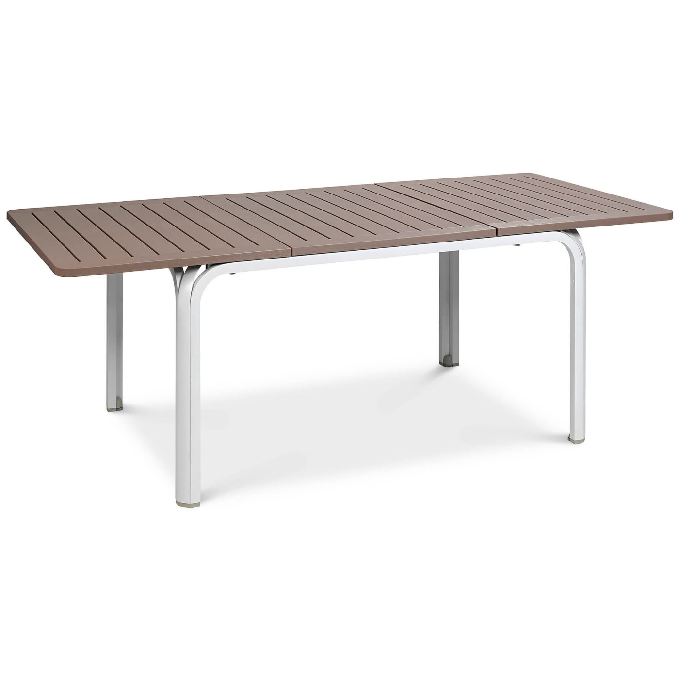 ALLORO 140-210 WHITE TORTORA TABLE