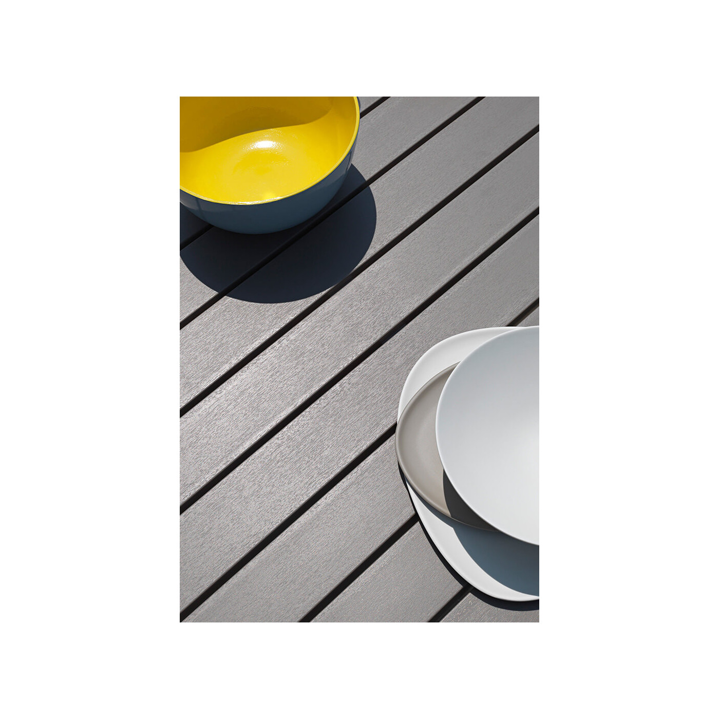 ALLORO 140-210 WHITE TORTORA TABLE