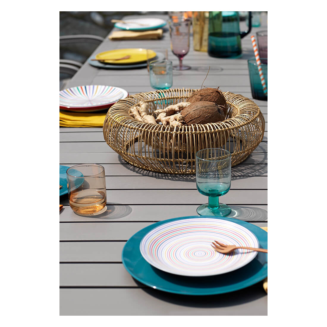 ALLORO 140-210 STÓŁ BIANCO TORTORA