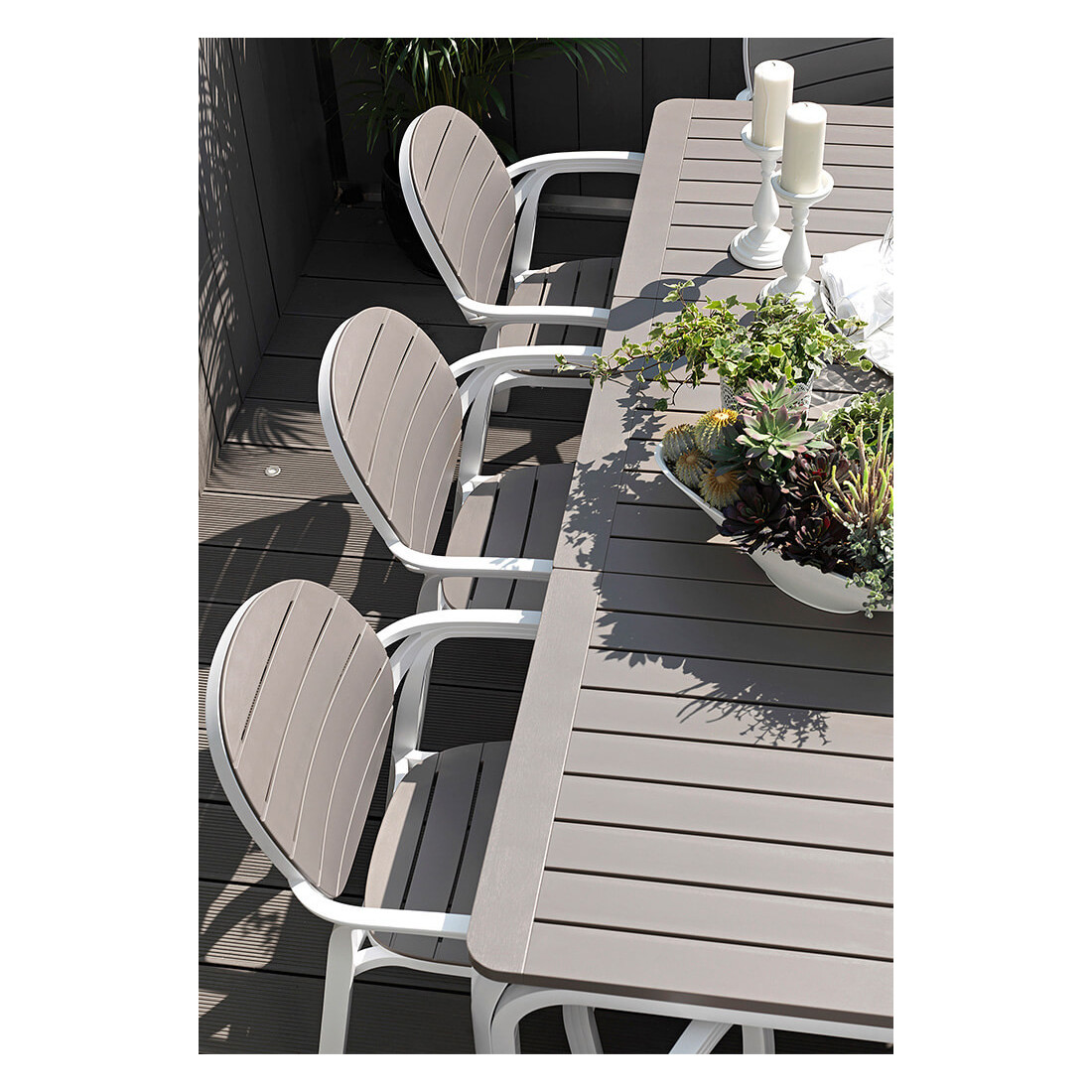 PALMA CHAIR WHITE TORTORA