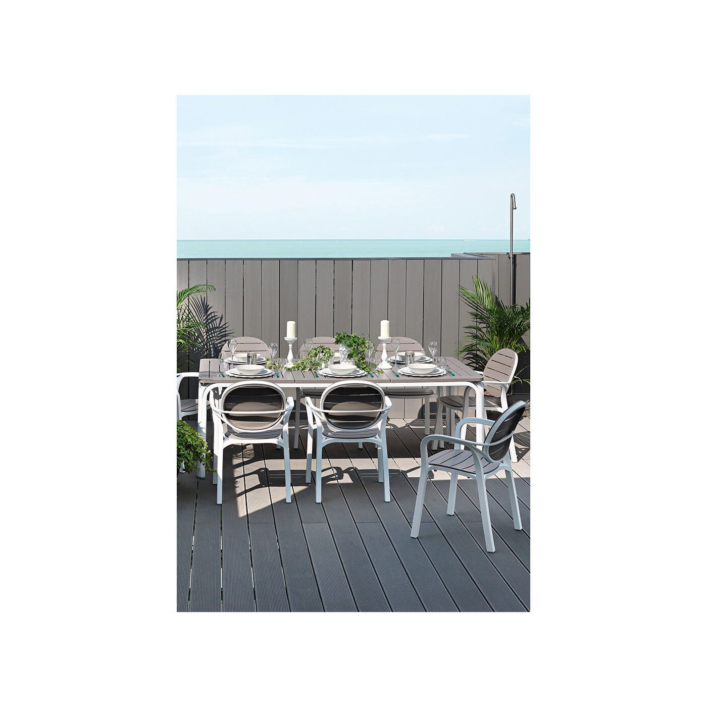 PALMA CHAIR WHITE TORTORA