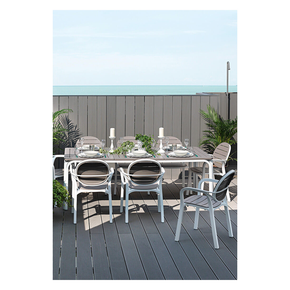 PALMA CHAIR WHITE TORTORA