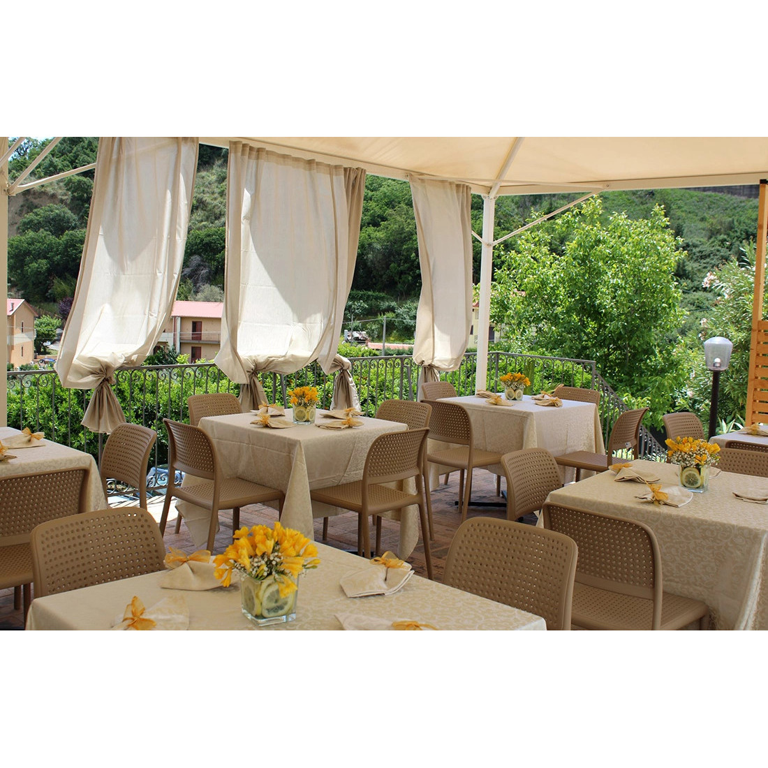 Krzesło Nardi Bora Bistrot Bianco