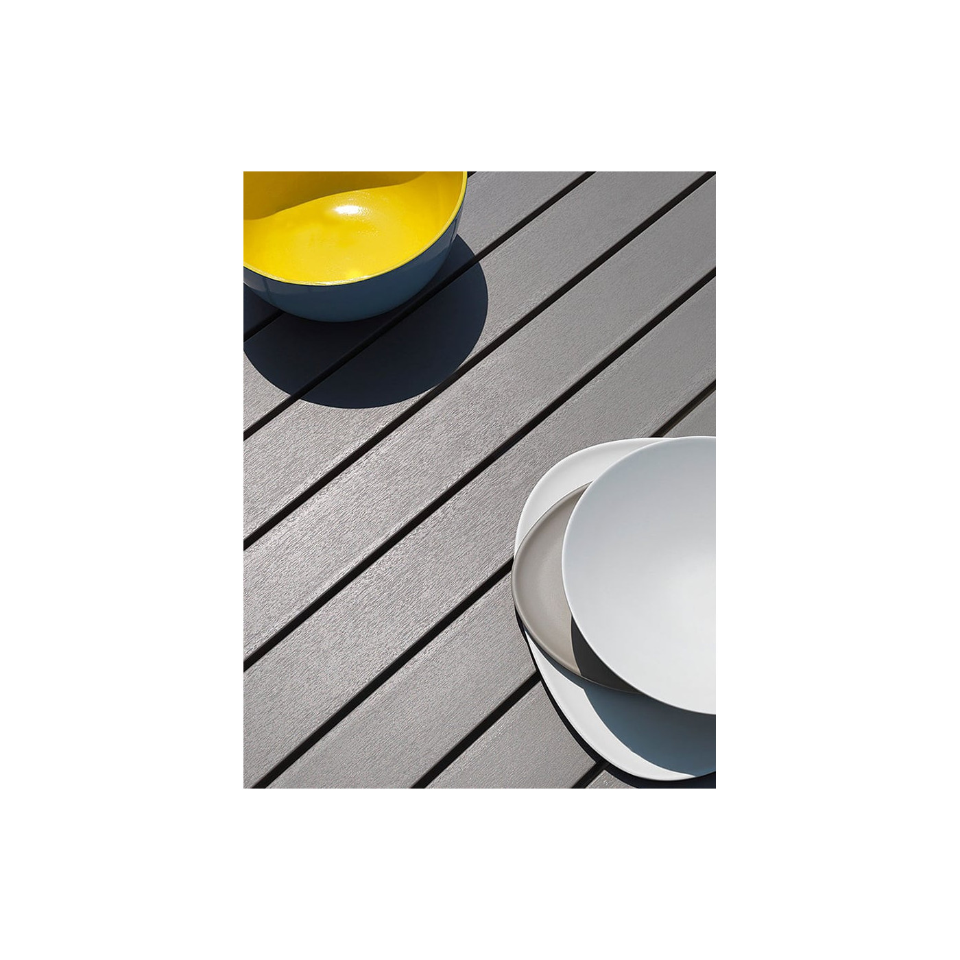 PALM/LAUREL 6/140 WHITE TORTORA SET