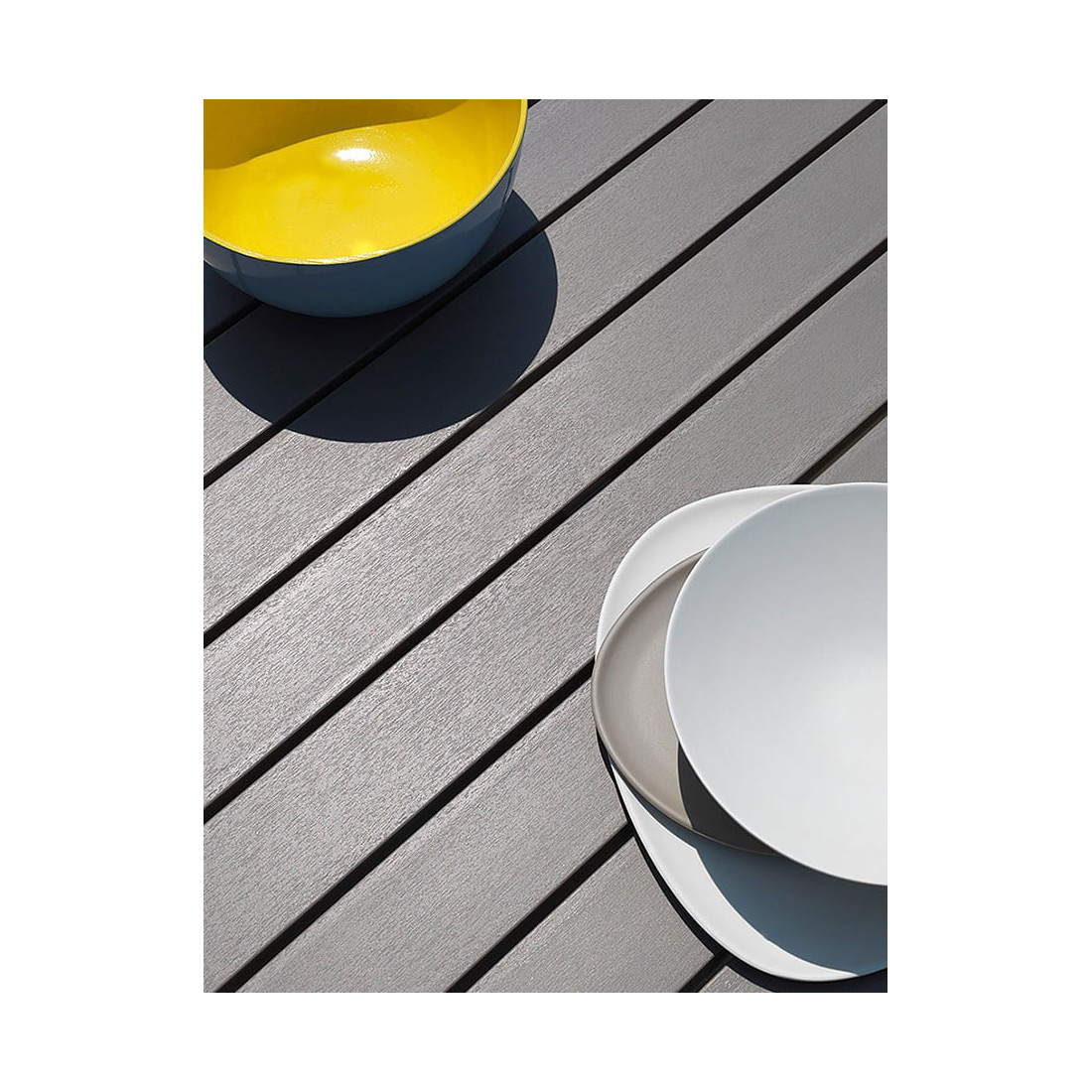 PALM/LAUREL 6/140 WHITE TORTORA SET