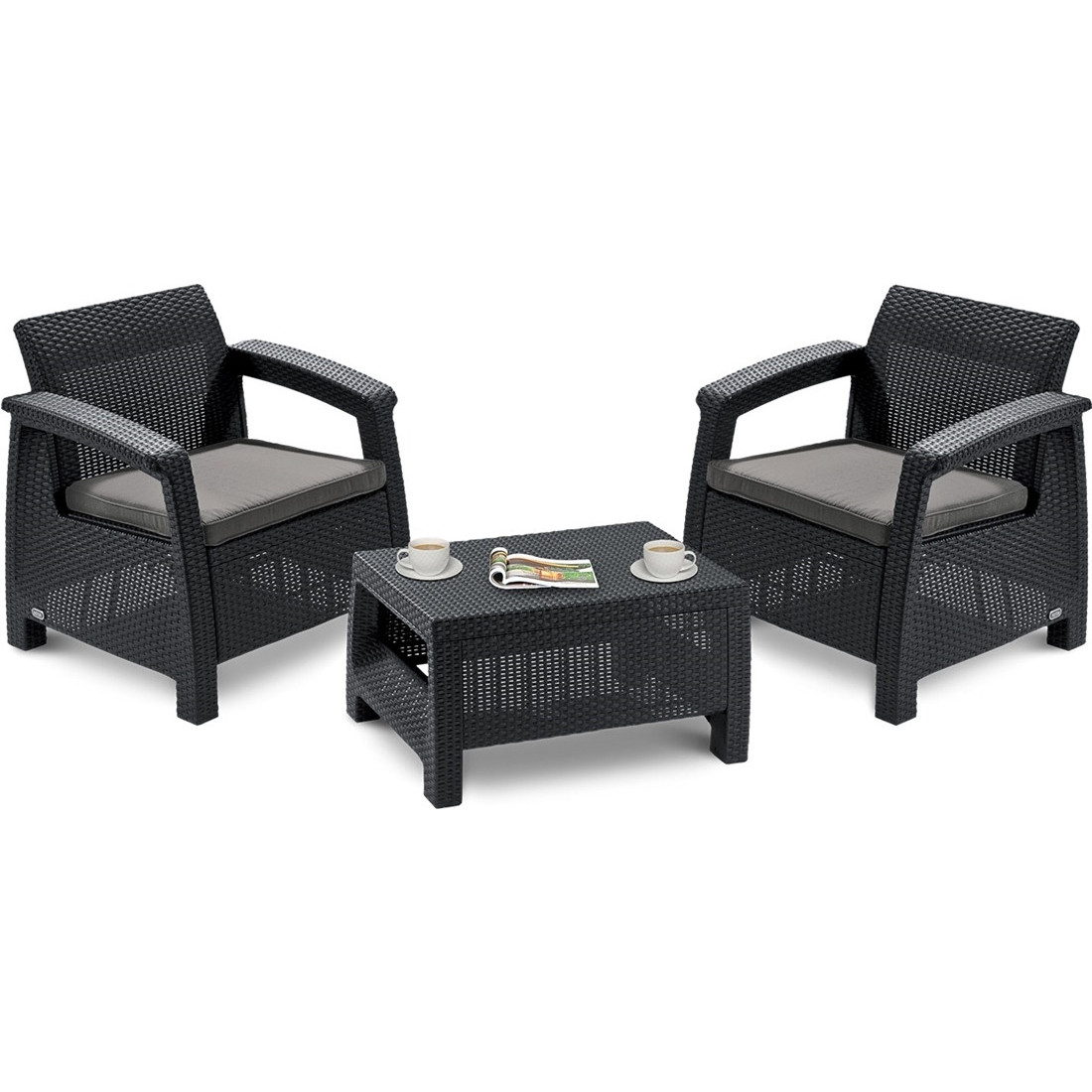 CORFU SET ZESTAW GRAPHITE