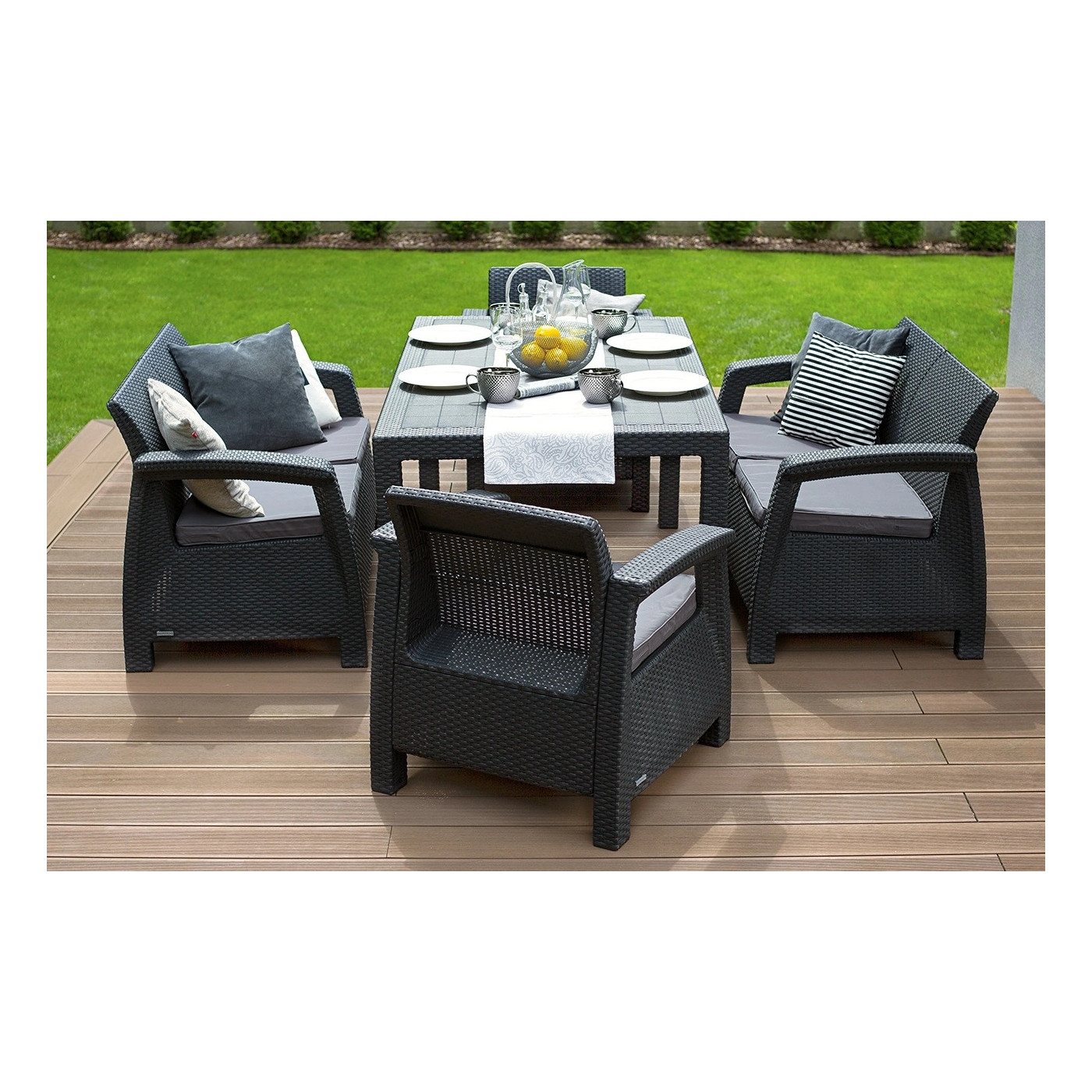 CORFU FIESTA II ZESTAW GRAPHITE