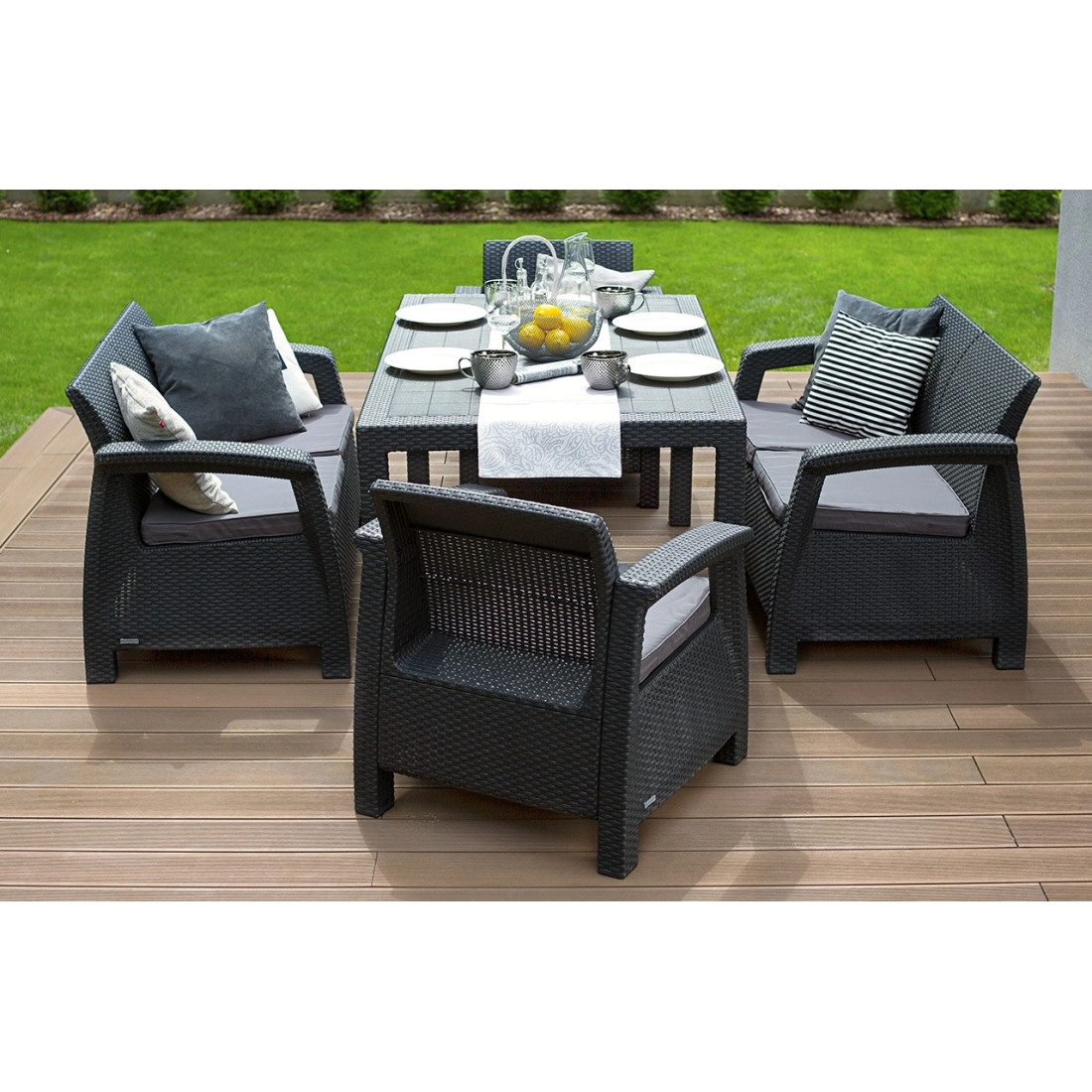 CORFU FIESTA II GRAPHITE SET