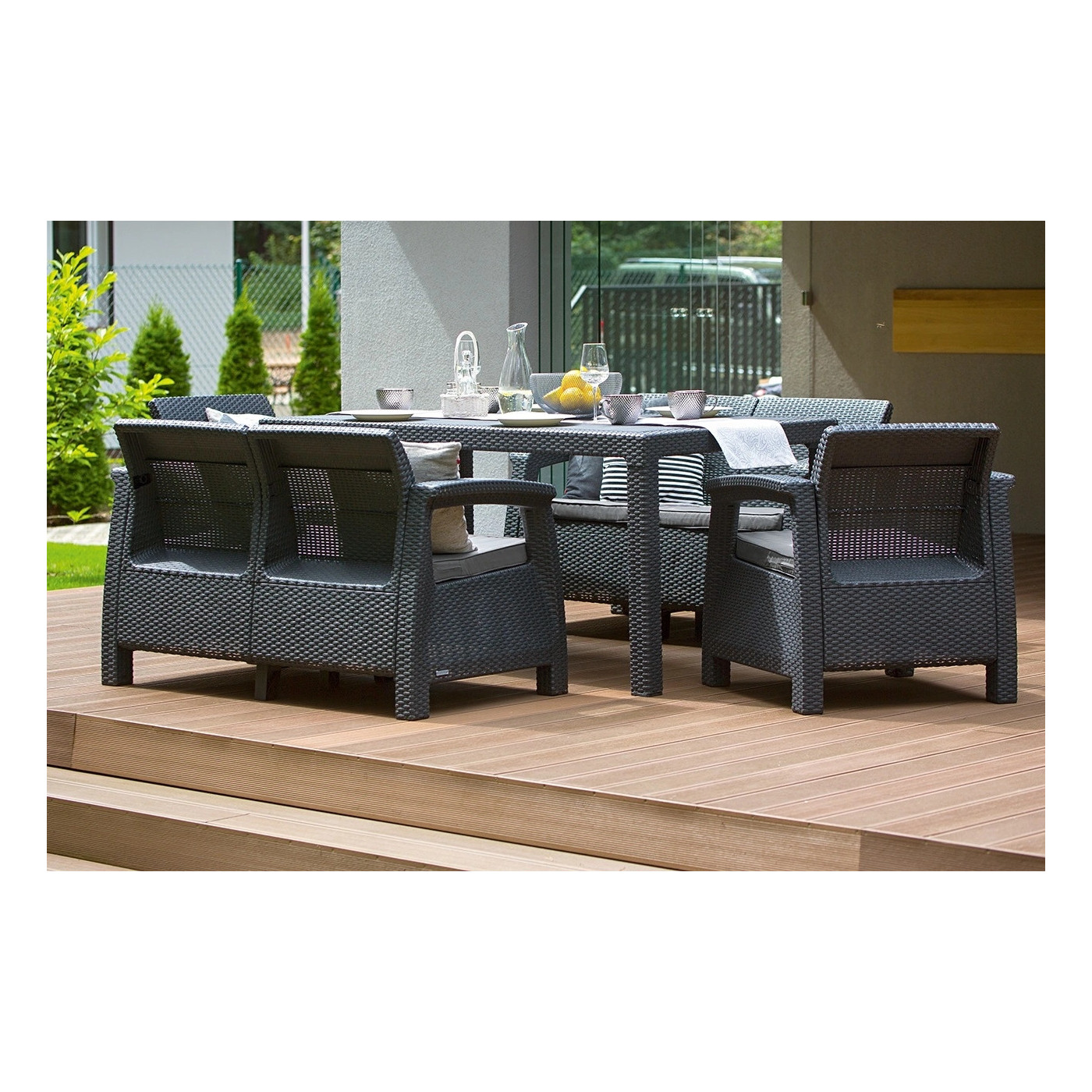 CORFU FIESTA II GRAPHITE SET