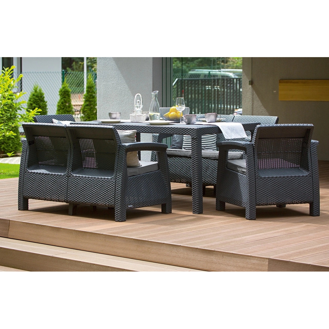 CORFU FIESTA II GRAPHITE SET