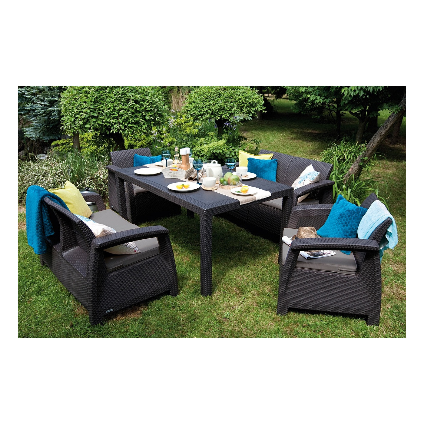 CORFU FIESTA II ZESTAW GRAPHITE