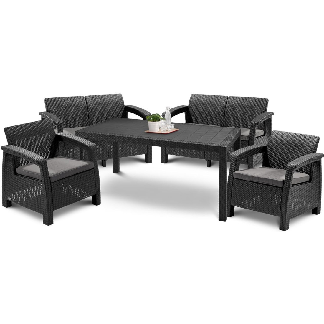 CORFU FIESTA II ZESTAW GRAPHITE