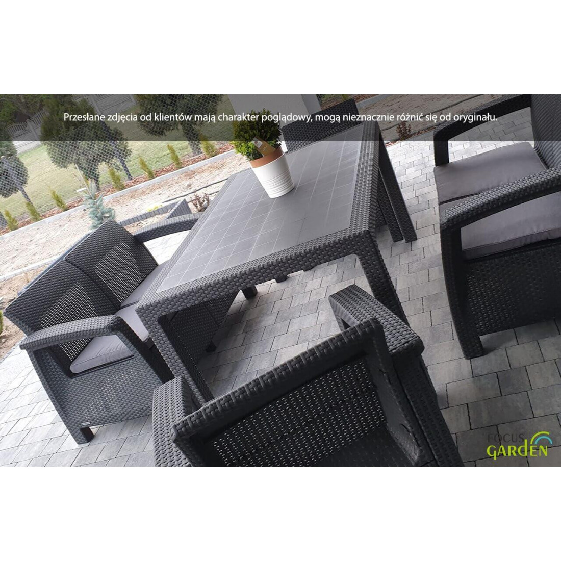 CORFU FIESTA II ZESTAW GRAPHITE