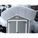 Domek ogrodowy na narzędzia Manor 6x5DD, 185x152cm, Keter, solidny dach, wytrzymały na śnieg i deszcz