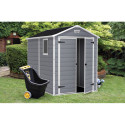 Domek narzędziowy Manor 6x8DD, 185x237cm, Keter, w ogrodzie