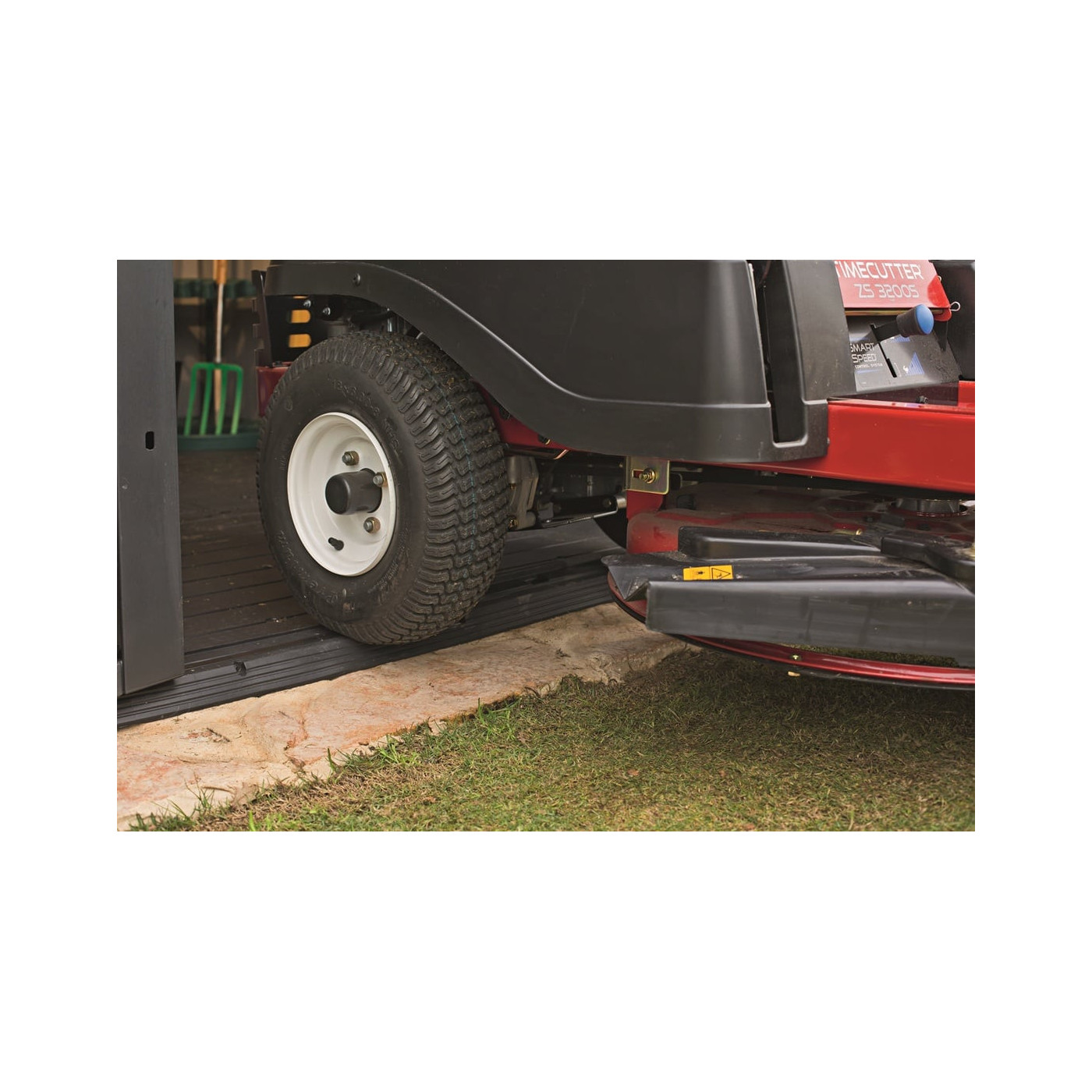 Domek narzędziowy FACTOR 8x6, 256,5x182cm, Keter, próg ułatwiający wnoszenie ciężkiego sprzętu ogrodowego