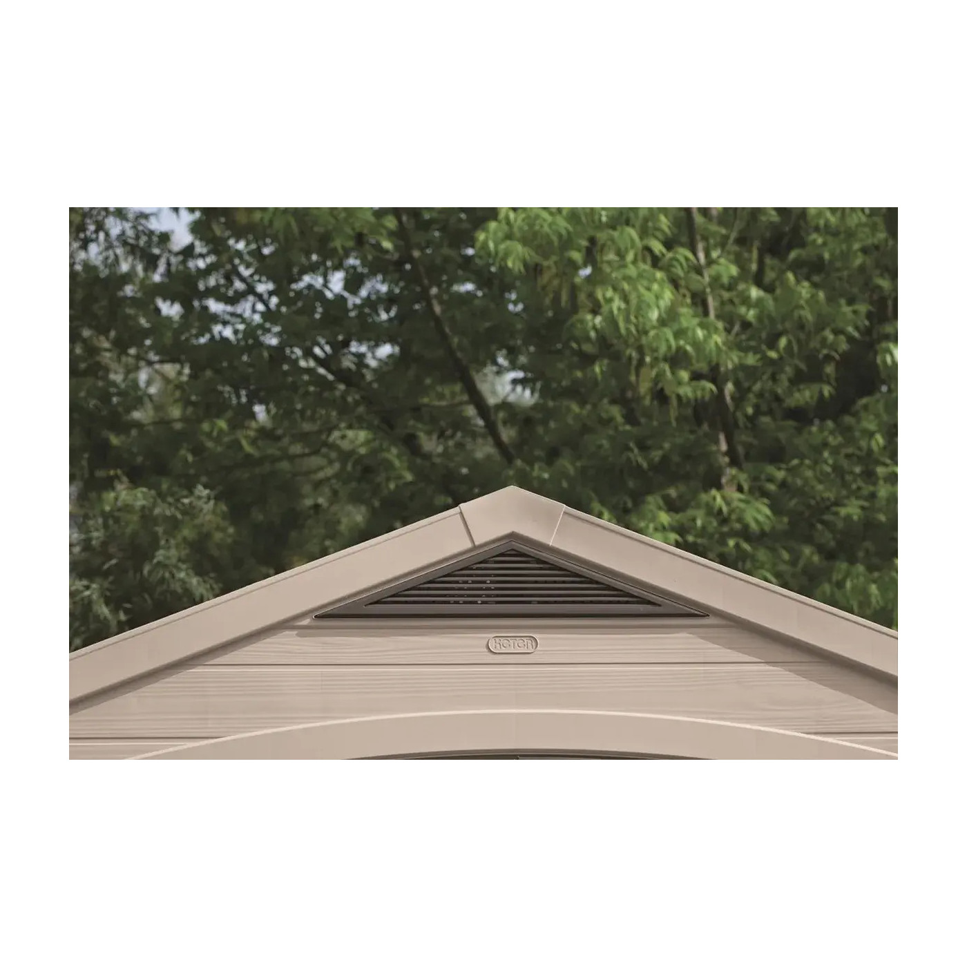 Domek ogrodowy na narzędzia Factor 8x8, 256,5x255cm, solidny dach, odporny na warunki atmosferyczne